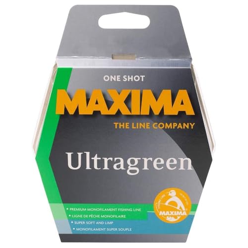 Maxima 50M 6LB 12PK Ultra Green 2,7 kg, 50 m, 12 Stück, grün von Maxima