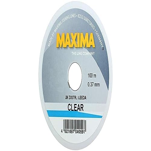 Maxima Clear 100M 12LB 6PK Transparent, 5,4 kg, 100 m, 6 Stück, farblos von Maxima