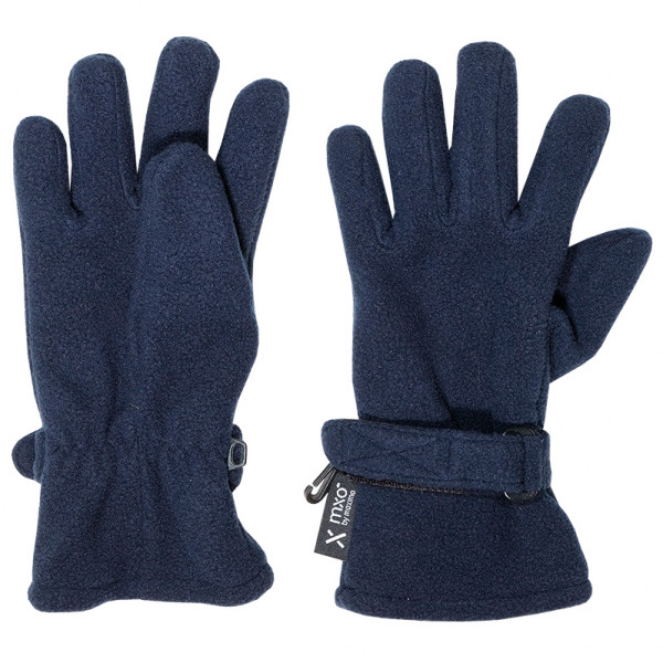 maximo - Kid's Fingerhandschuhe - Handschuhe Gr 3;4;5;6;7 blau;schwarz von Maximo