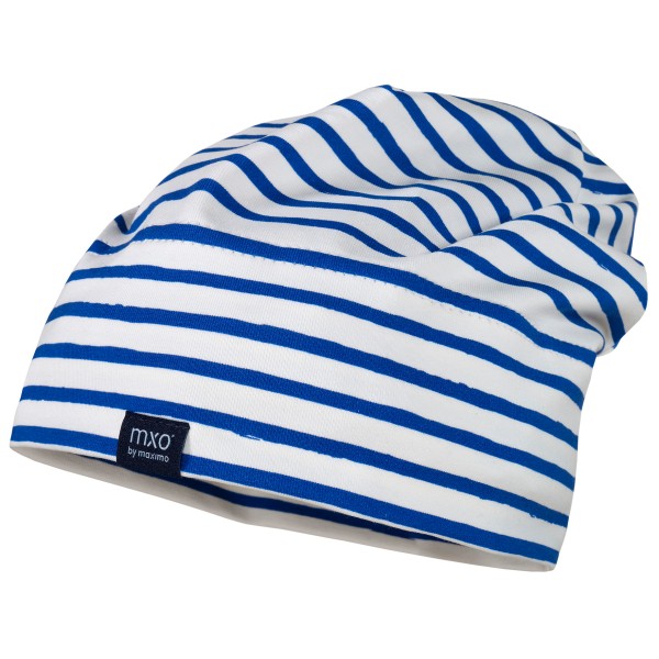 maximo - Kid's Mini Beanie Maritim - Mütze Gr 47 cm blau von Maximo