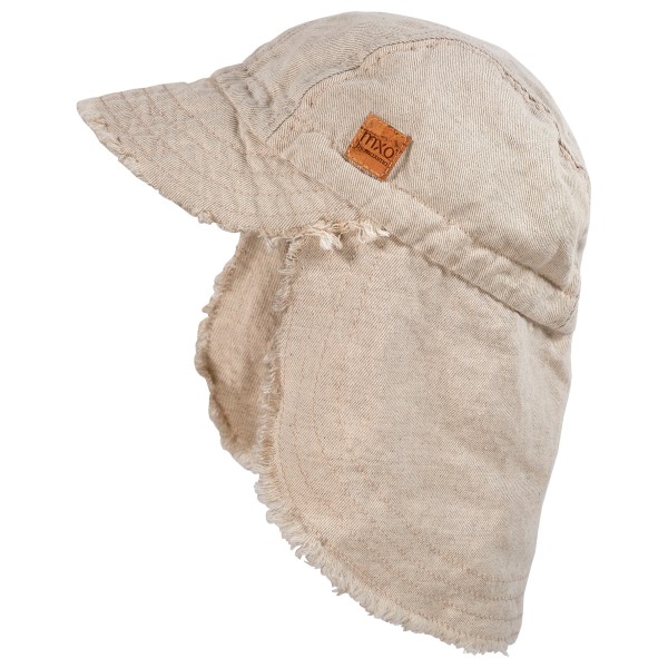 maximo - Kid's Schildmütze m. Nackenschutz - Cap Gr 51 cm beige von Maximo