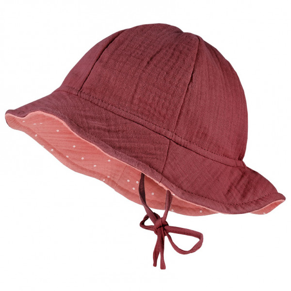 maximo - Mini Girl's Hütchen - Hut Gr 45 cm;47 cm;49 cm rot;rot/rosa von Maximo
