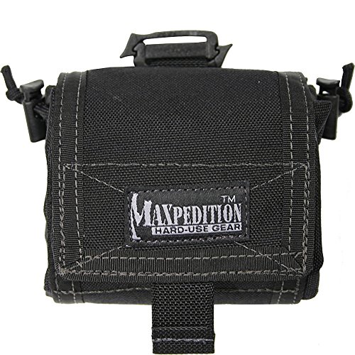 Maxpedition Faltbeutel Mega Rollypoly Tasche, Schwarz, Einheitsgröße von Maxpedition