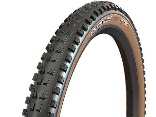 MINION DHF-Reifen – 29 x 2,50 WT (Wide Trail) – tr. flexibel - Exo / Tubeless Ready / Tanwall von Maxxis