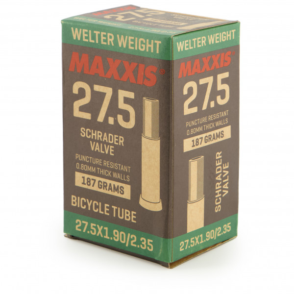 Maxxis - Welterweight 27,5'' (Breite: 1,9-2,35'') - Fahrradschlauch Gr 27,5'' - 1,9-2,35'' schwarz von Maxxis