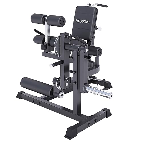 MAXXUS MultiTrainer Pro - für 30/50 mm Hantelscheiben, Dicke Polsterung - Kraftstation, Multigym, Beintrainer, Rückentrainer, Bauchtrainer, Beinstrecker, Beinbeuger, Zuhause, Ganzkörpertraining von Maxxus