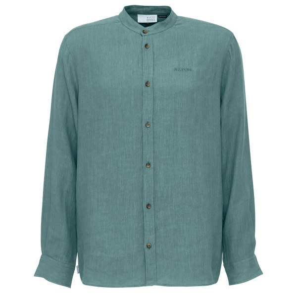 Mazine - Altona Linen Shirt - Hemd Gr L türkis von Mazine