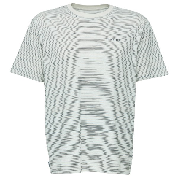 Mazine - Keith Striped T - T-Shirt Gr XXL grau von Mazine