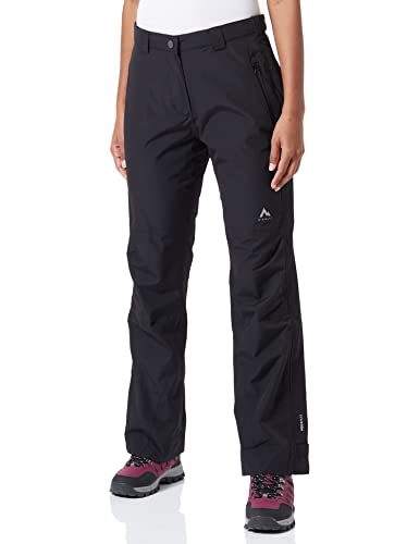 McKINLEY Damen Carlow II Regenhose, Black, 46 von Mc Kinley