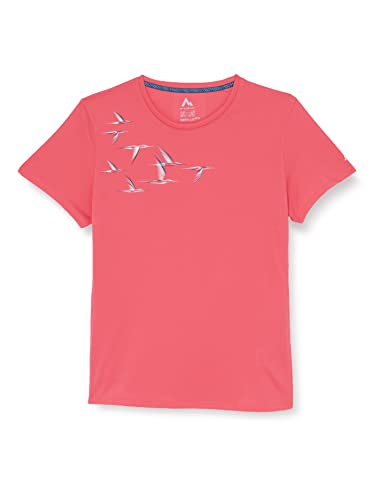McKINLEY Damen Rossa T-Shirt, Pink, 42 von Mc Kinley