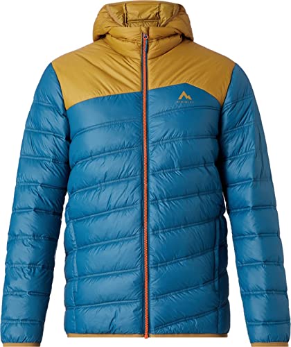 McKINLEY Herren Jebel Hd Ux Jacke, Blue Petrol/Brown, M EU von Mc Kinley