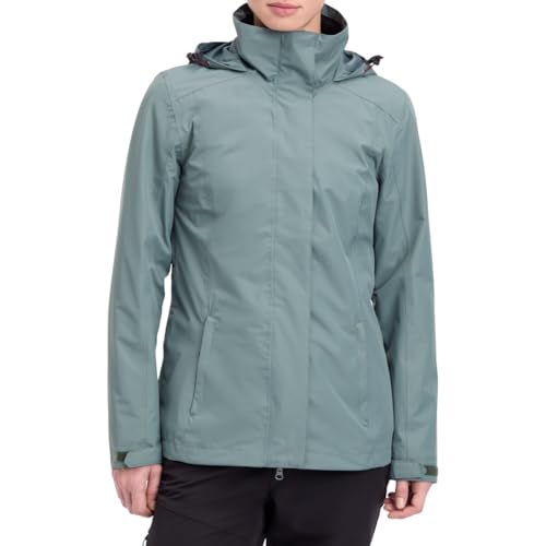 Mckinley Damen Adia Jacke, Green Dark, 50 von Mc Kinley