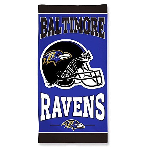McArthur NFL Strandtuch 150x75 cm Baltimore Ravens von Wincraft