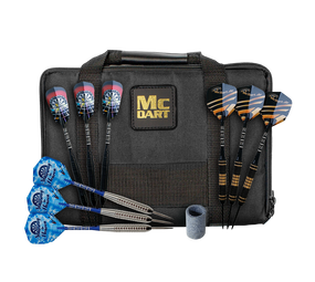McDart Master Tasche mit 9 Steel Dartpfeilen und Zubehör von McDart