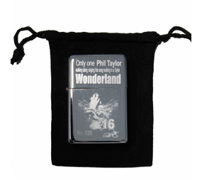 Phil Taylor Sturmfeuerzeug Wonderland Edition 501 von McDart