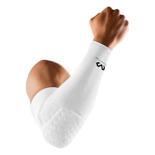 McDavid HexPad Armstulpe 6500 Power Shooter, White, L von McDavid