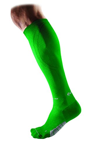 McDavid Kompressions-Stulpen Active Runner Socken Medium grün - Brazil Green von McDavid