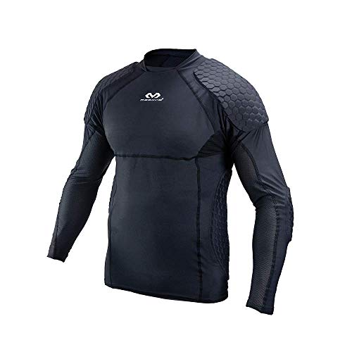 McDavid Unisex-Adult HEX Torwart Shirt Extreme Fußball, Schwarz, XL von McDavid