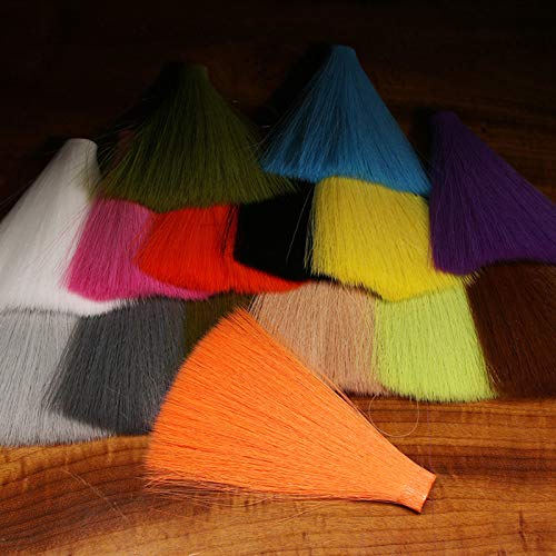 mcflyfoam Produkte Fisch Totenkopf Kunstleder Bucktail Sortiert Farben – Fliegenbinden, Hautfarben von McFlyfoam Products