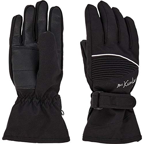 McKINLEY Damen Brenna Handschuhe, Black, 7,5 von McKINLEY