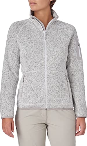 McKINLEY Skeena Damen Fleecejacke, Melange/White, 48 von Mc Kinley