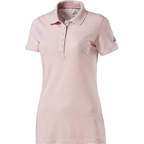 McKINLEY Damen Pellew Poloshirt, Melange/Pink Light, 46 von McKINLEY