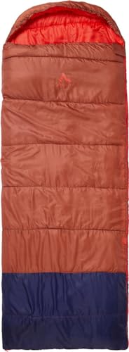 McKINLEY Unisex – Erwachsene Comfort II 10 Schlafsack, Red Rust/Navy Dark, 195L von Mc Kinley