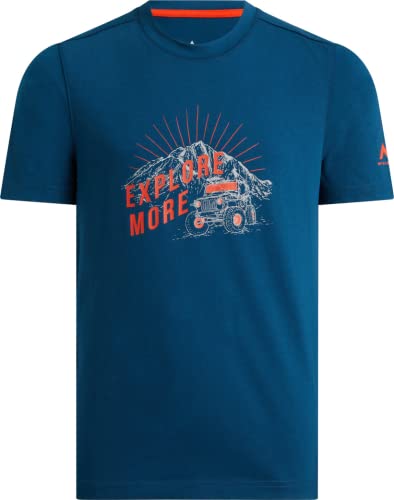 McKinley Zorma T-Shirt Blue Petrol 152 von Mc Kinley