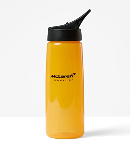 McLaren F1 Team Flow Wasserflasche, Papaya Orange, 800 ml, offizielles Produkt von McLaren