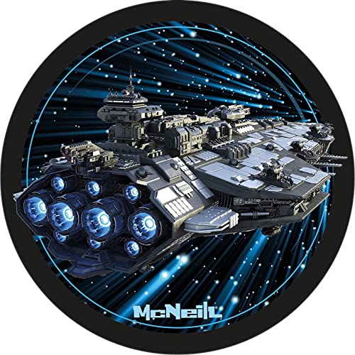 McNeill McAddy Motivmagnet Space schwarz/blau von McNeill