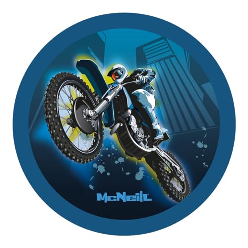 McNeill McAddys zu Schulranzen Fahrzeuge: Motocross blau von McNeill