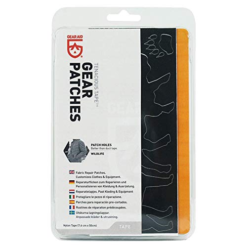 McNett Tenacious Tape-Tattoos - Wildlife, schwarz, 7,6 x 50 cm von McNett