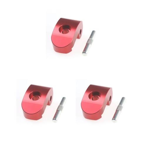 3 Set Elektroroller Klapphaken Schnalle Schraubenschlüssel Schutz Faltbarer Schutz Anti-Kratzer Clip Pin Ersatz für M365 Pro Rot von Mealoodiousmusea