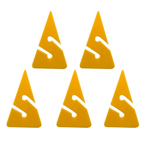 Mealoodiousmusea 5 Stück Dreieck Linie Pfeil Marker für Tauchen Höhle Wrack Dive Gelb von Mealoodiousmusea