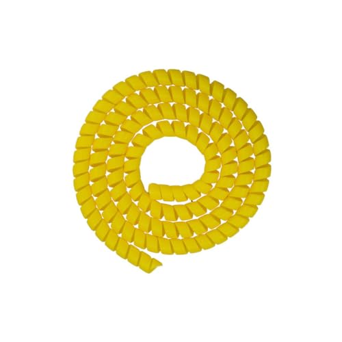 Rahmenschutz für Elektroroller, zum Zuschneiden, 1 m, einfarbig, Gelb von Mealoodiousmusea