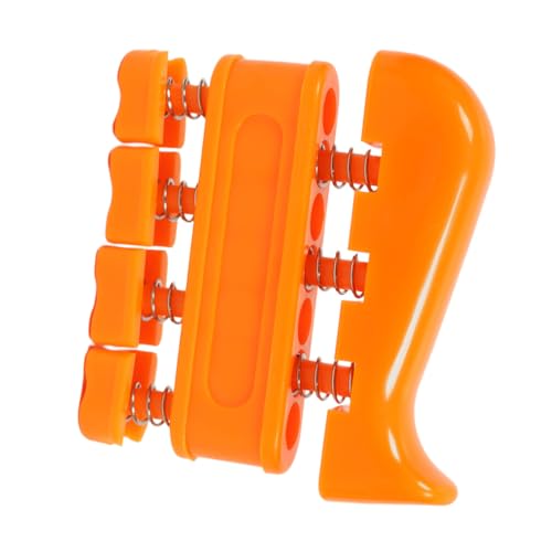 Zwei-Wege-Griff Hand Expander Elastische Fingerkraft Trainingsgeräte Langlebiges Hand-Fitnessgerät Stabiler Powerball Frauen Orange von Mealoodiousmusea