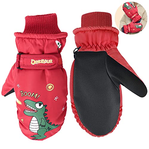 Handschuhe Kinder, Skihandschuhe Kinder, Kinder Handschuhe, Handschuhe, Softshell Handschuhe Kinder, Handschuhe Kinder Wasserdicht Warme Winterhandschuhe für 5 6 7 8 9 10 Jahre Kinder Jungen Mädchen von Mecctuck