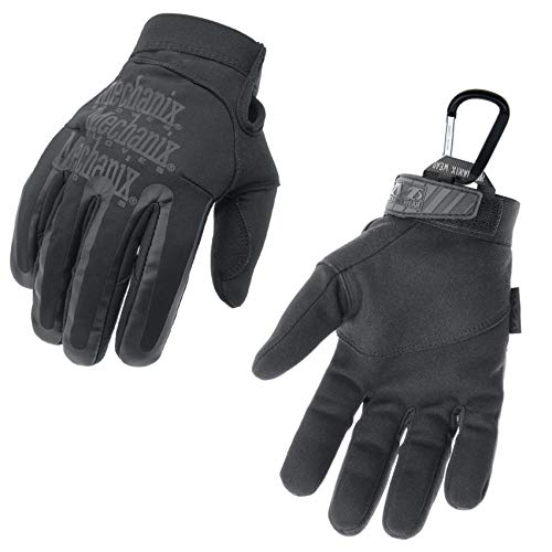 MECHANIX WEAR Element Einsatz-Handschuh, winddicht, wasserabweisend, Touchscreen-fähig + TS Tactical Gear-Karabiner, Original Glove in GrößeS: L von Mechanix Wear