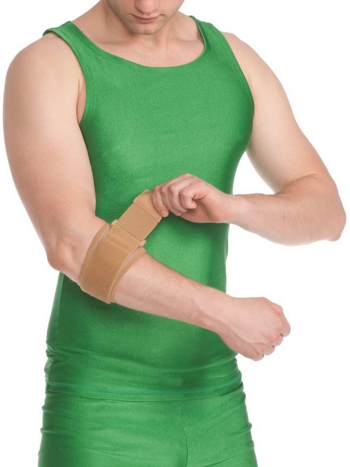 MedTex Ellenbogenbandage Bandage Ellenbogengelenk Arm Klettverschluss Band Gelenk 8322, Klettverschluss von MedTex