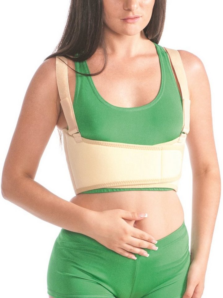 MedTex Rücken Stützgürtel Bandage Fixierung Brust Brustkorb Stütze Gurt 4302, Regulierung von MedTex