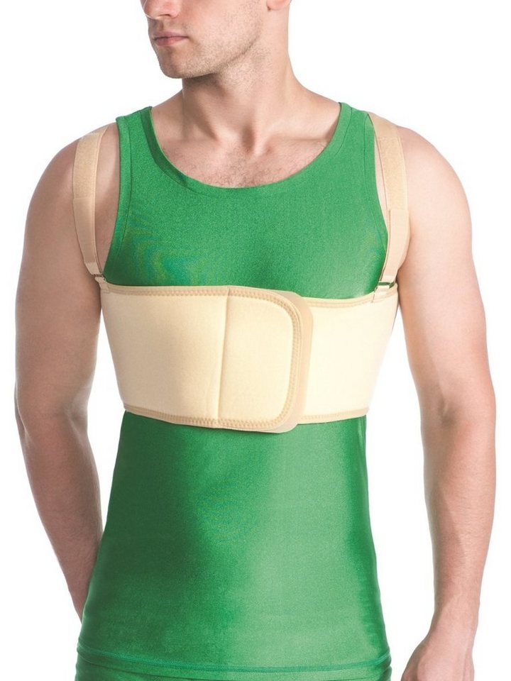 MedTex Rücken Stützgürtel Herren Bandage Brustkorb Fixierung Rücken Brust Gurt MT4301, Fixierung von MedTex