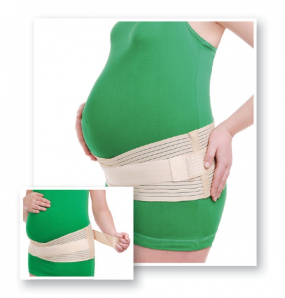 MedTex Rücken Stützgürtel Umstand Bandage Schwanger Bauch elastisch Stütz Gürtel Gurt MT4505 Gr., Unterstützung von MedTex