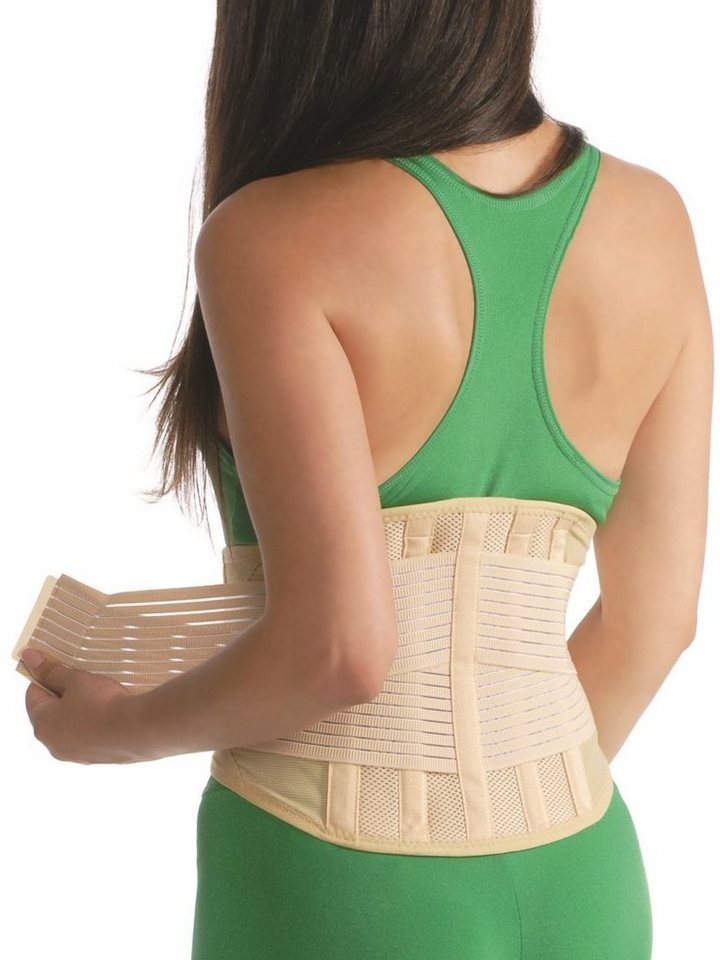 MedTex Rückenbandage Rückenbandage Korsett Bandage Rücken Kreuz Stütze Gurt MT3028 Gr.XXL/3, Stütze von MedTex