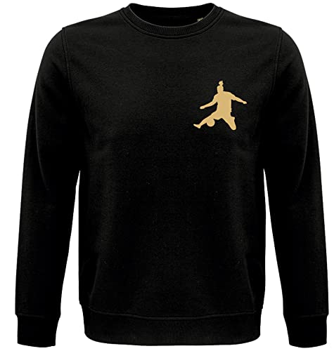 Ronaldinho10, Sweatshirt, Official Product, Crewneck Black, Skill von Ronaldinho10
