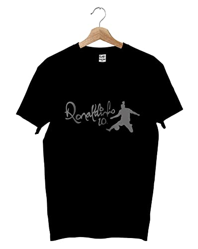 Ronaldinho10, T-shirt, Official Product, Tee Black, Sign&Skill von Ronaldinho10