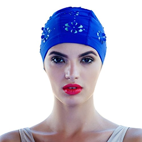 Medifier Badekappe für kurzes und langes Haar, Blau von Medifier