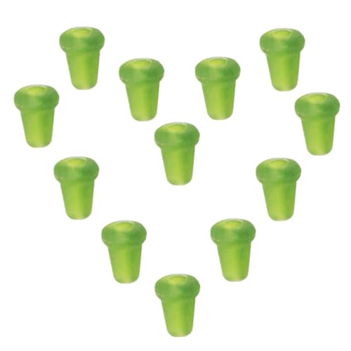 Angelstopp Perlen, Haken stoppt Perlen Karpfen Fischerei Pop -Up Hair Chod Rigs Köderschrauben Stopper Grün 100pcs von Mednkoku