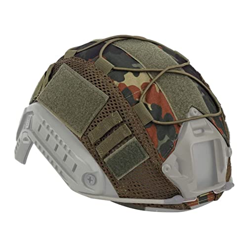 Helmabdeckungsnetz Helmabdeckungshelm Helm -Helmzubehör für Outdoor Airsoft Paintball Gear Tarnung, elastischer Netzhelm von Mednkoku