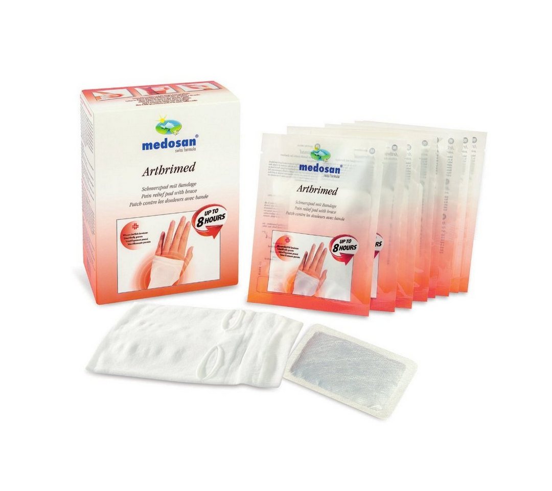 Medosan Bandage Arthrimed Wärmepads mit Bandage, 8+1 Vorteilsset von Medosan