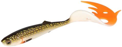 Meduza Gummifisch Gummi Köder Mikado Sicario Pike Tail (18cm/Pike) von Meduza
